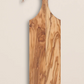 Skjærebrett i oliventre (40x13x1,3cm)