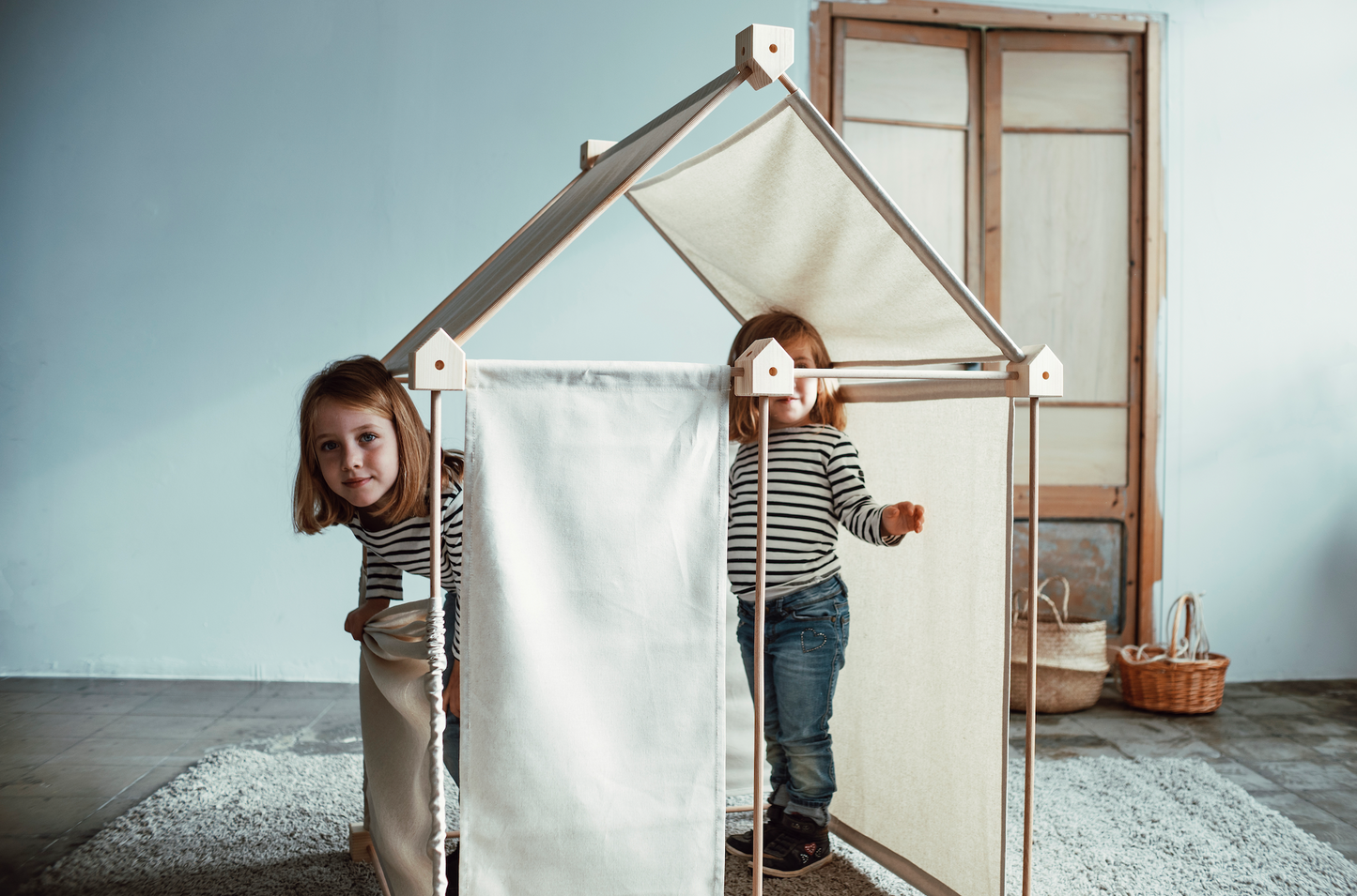Kernel konstruksjonsett - øko bomullstekstil - 44 deler