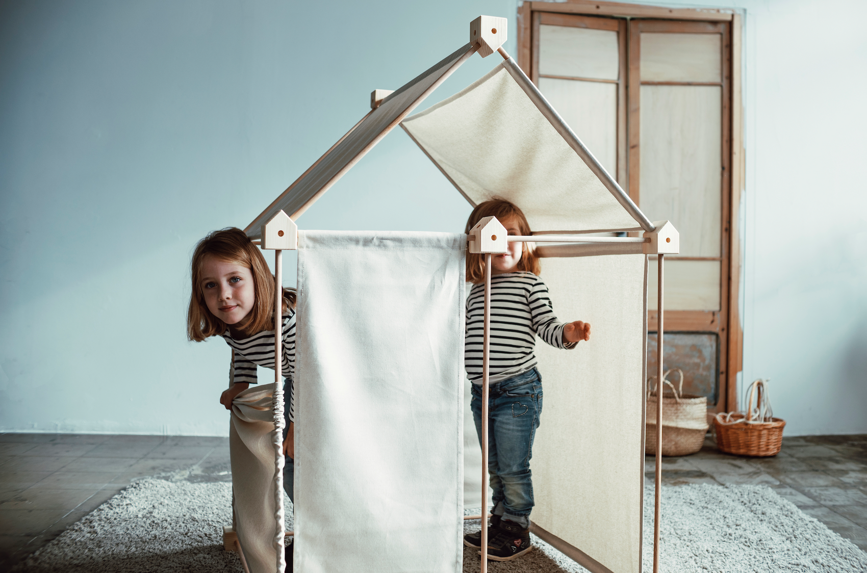 Kernel konstruksjonsett - øko bomullstekstil - 44 deler