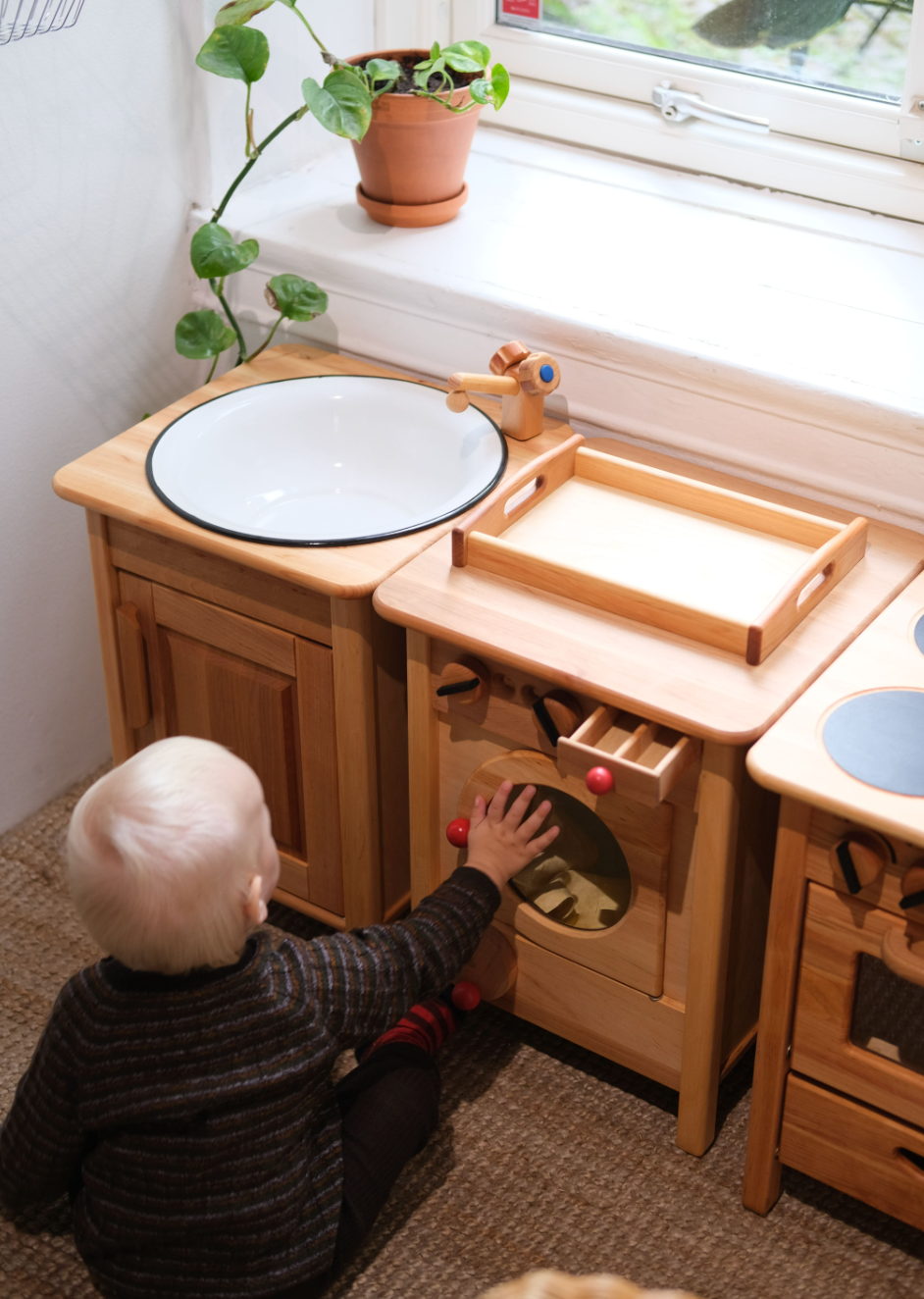 Vaskemaskin til rolleleken