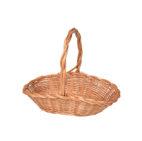 Mini oval gavekurv i selje