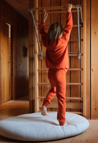 Kosesett - ullfrottè - oransje