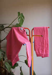 Kosesett - ullfrottè - rosa