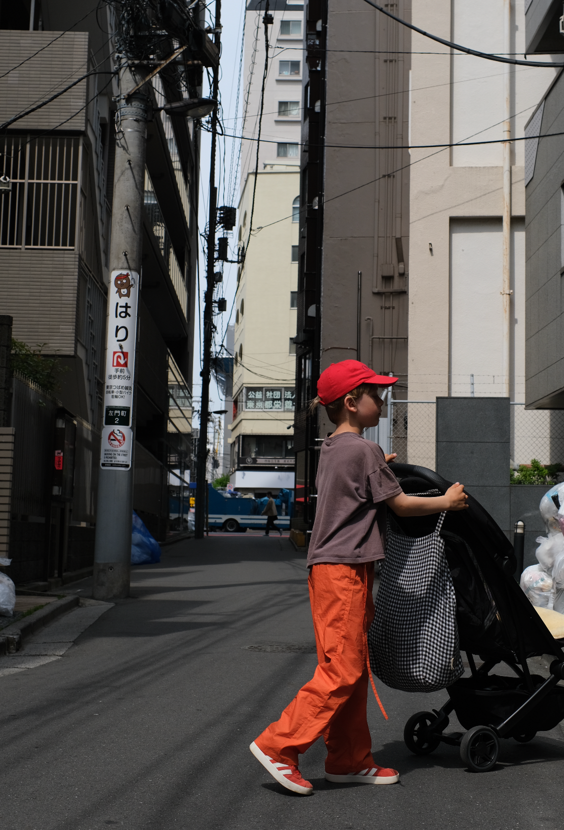 Luca Bukser i bomull – justerbar snor