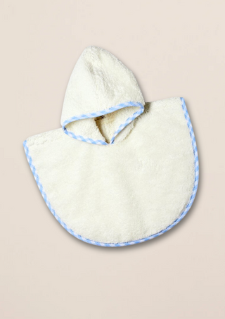 Dukkeklær - håndkleponcho