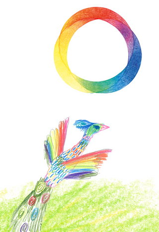 Fargeblyanter med trekantgrep - 24+1 stk