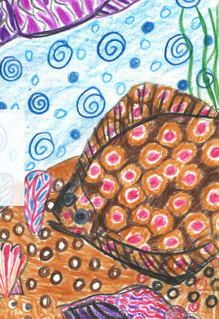 Fargeblyanter med trekantgrep - 24+1 stk