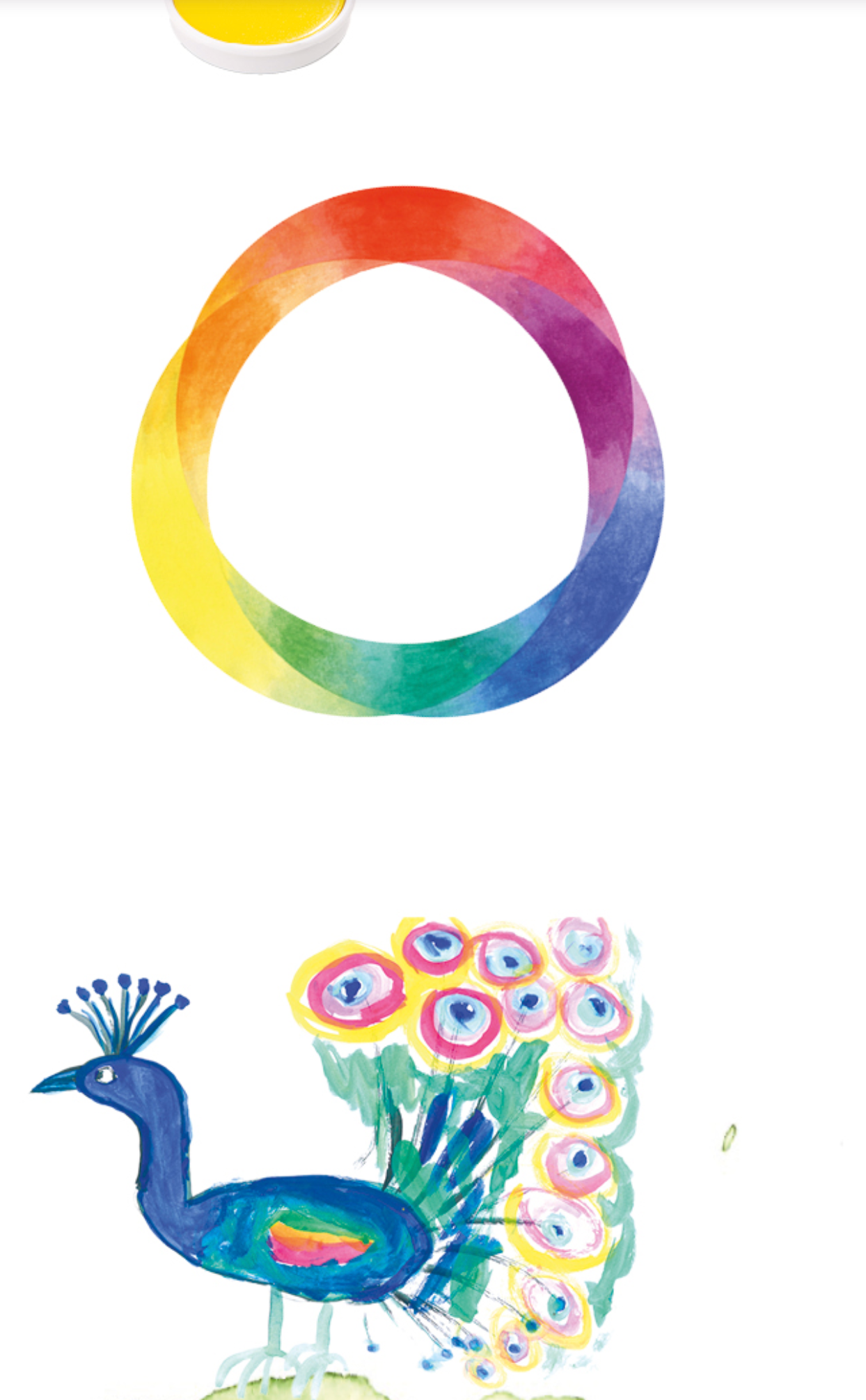 Akvarellmaling - 12 farger