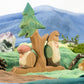 Fir tree dwarves - trefigurer - 3pcs