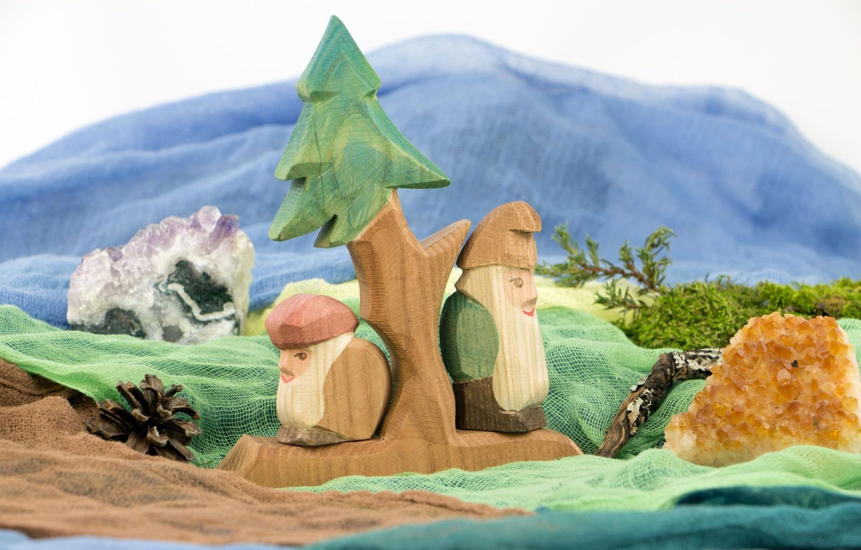 Fir tree dwarves - trefigurer - 3pcs