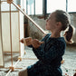 Family konstruksjonsett - øko bomullstekstil - 79 deler