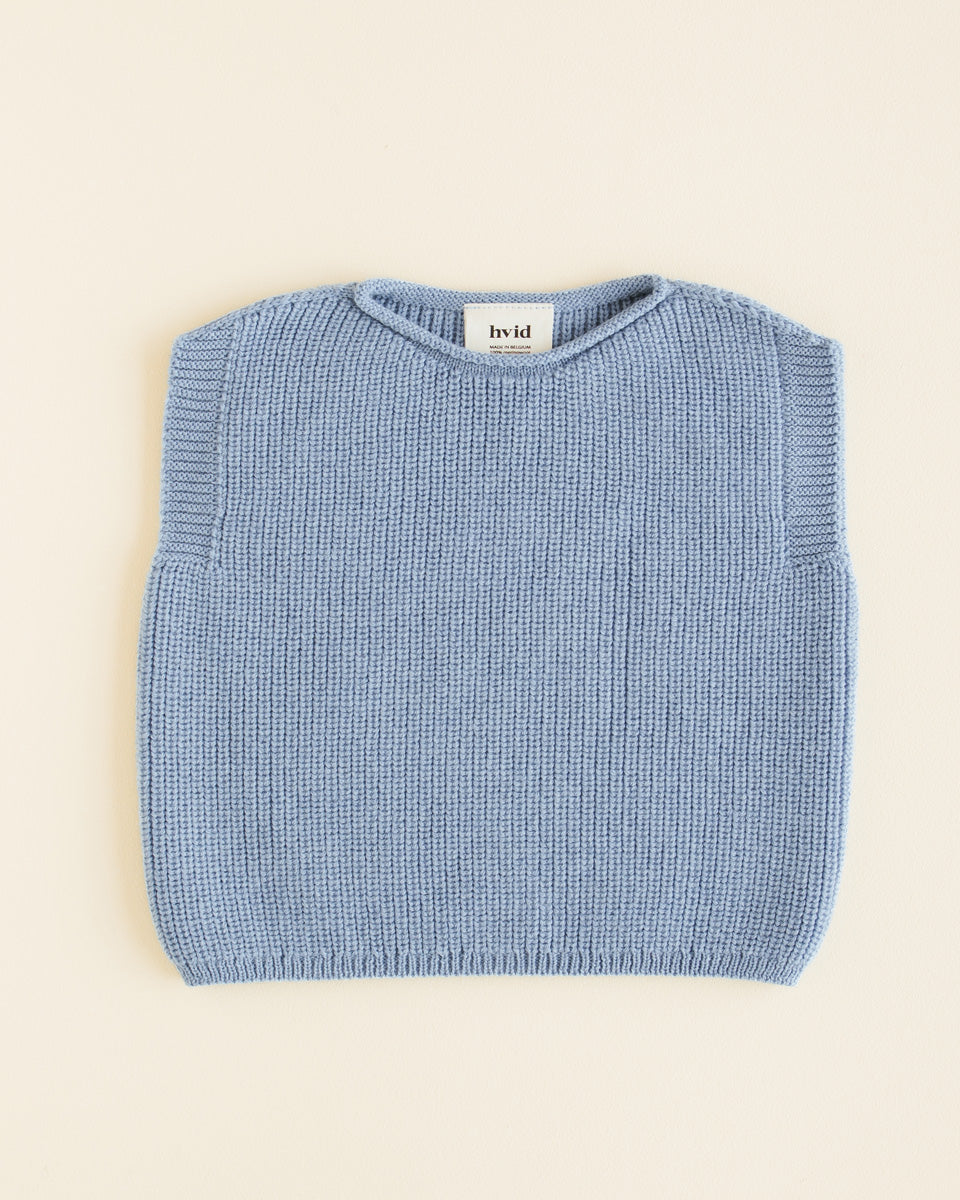 Harvey ullvest - Light Blue - 6-12 mnd-5 år