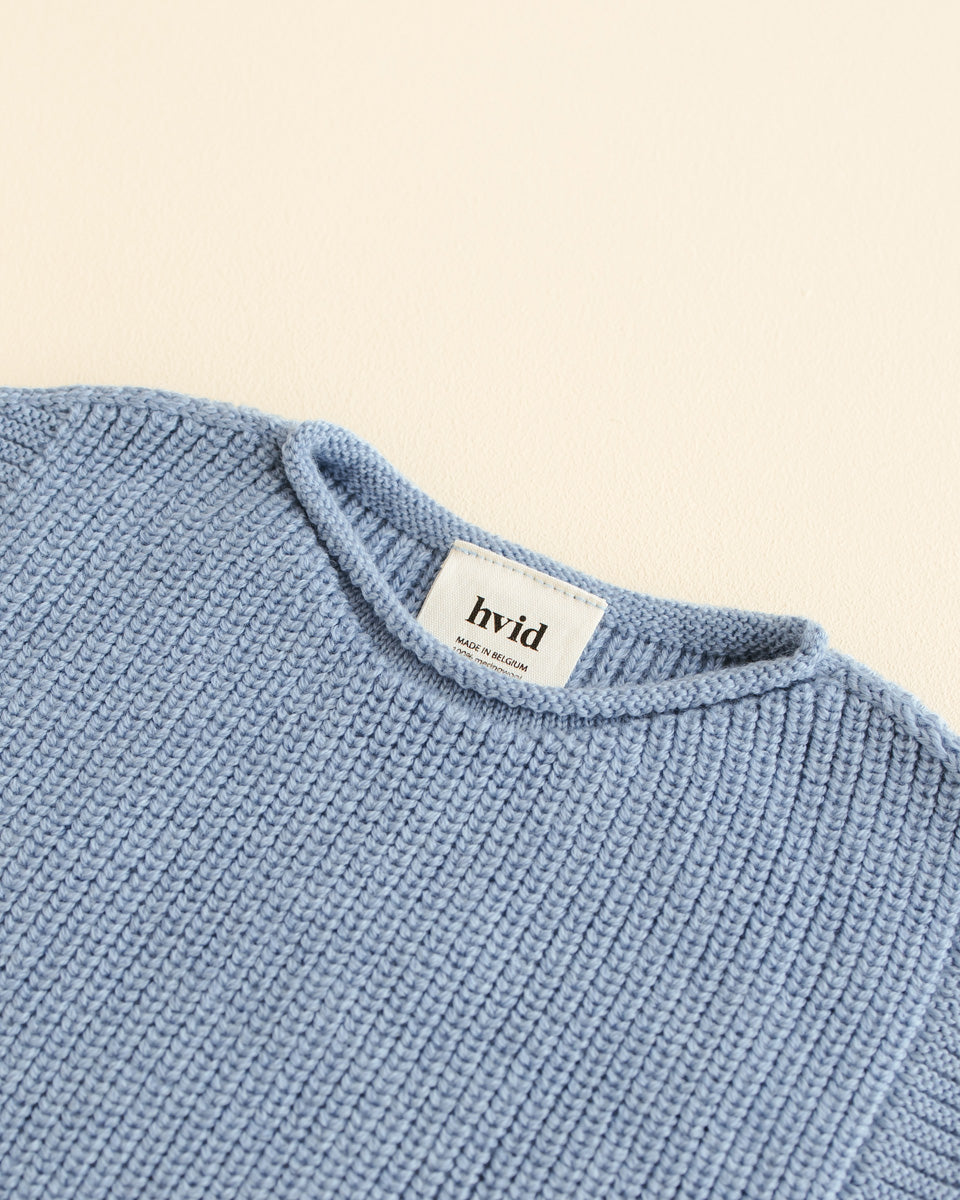Harvey ullvest - Light Blue - 6-12 mnd-5 år