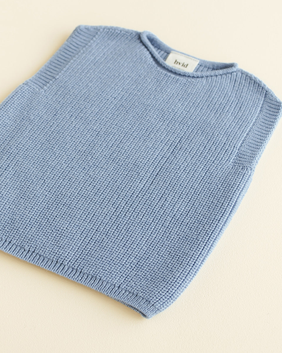 Harvey ullvest - Light Blue - 6-12 mnd-5 år