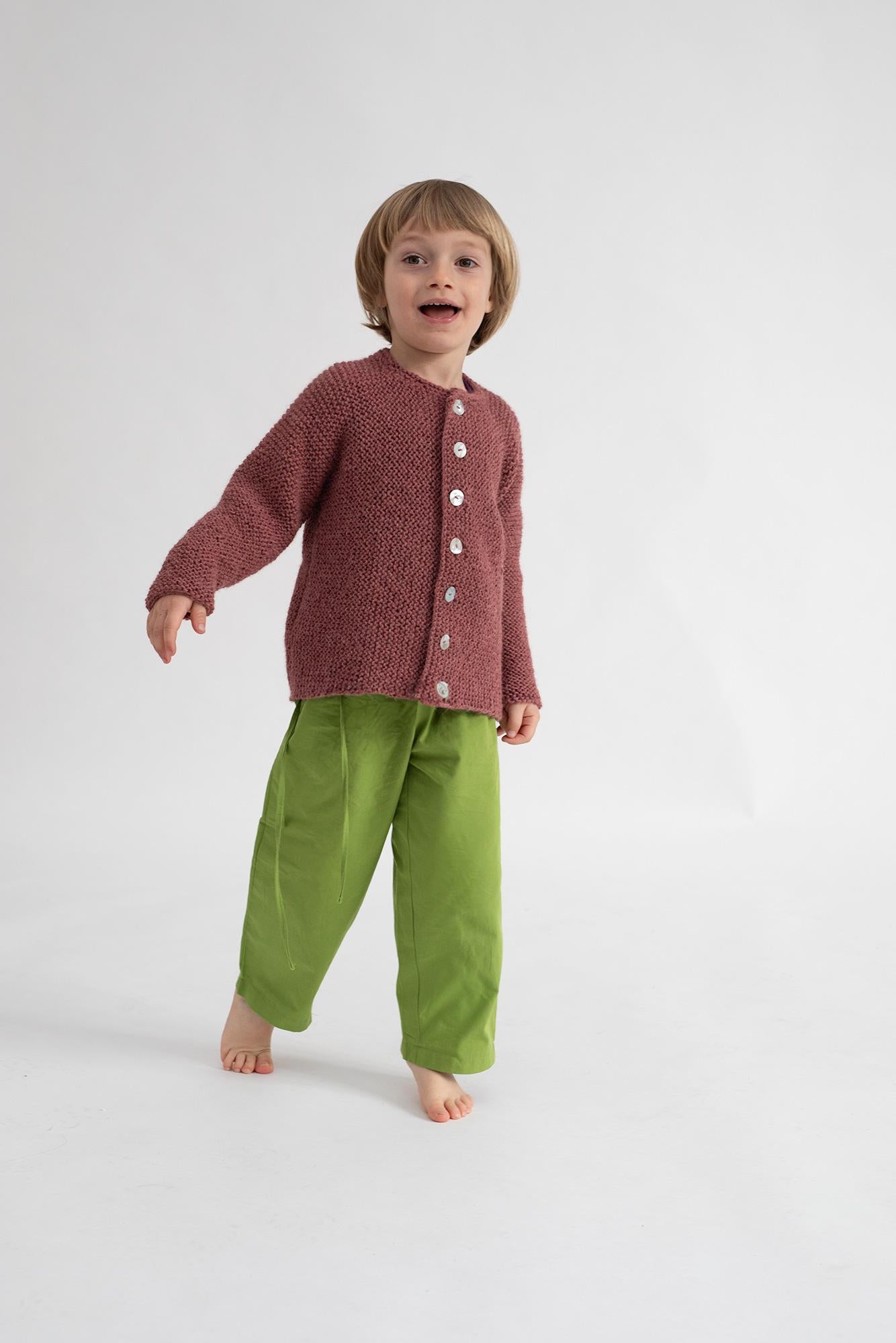 Luca Bukser i bomull – justerbar snor