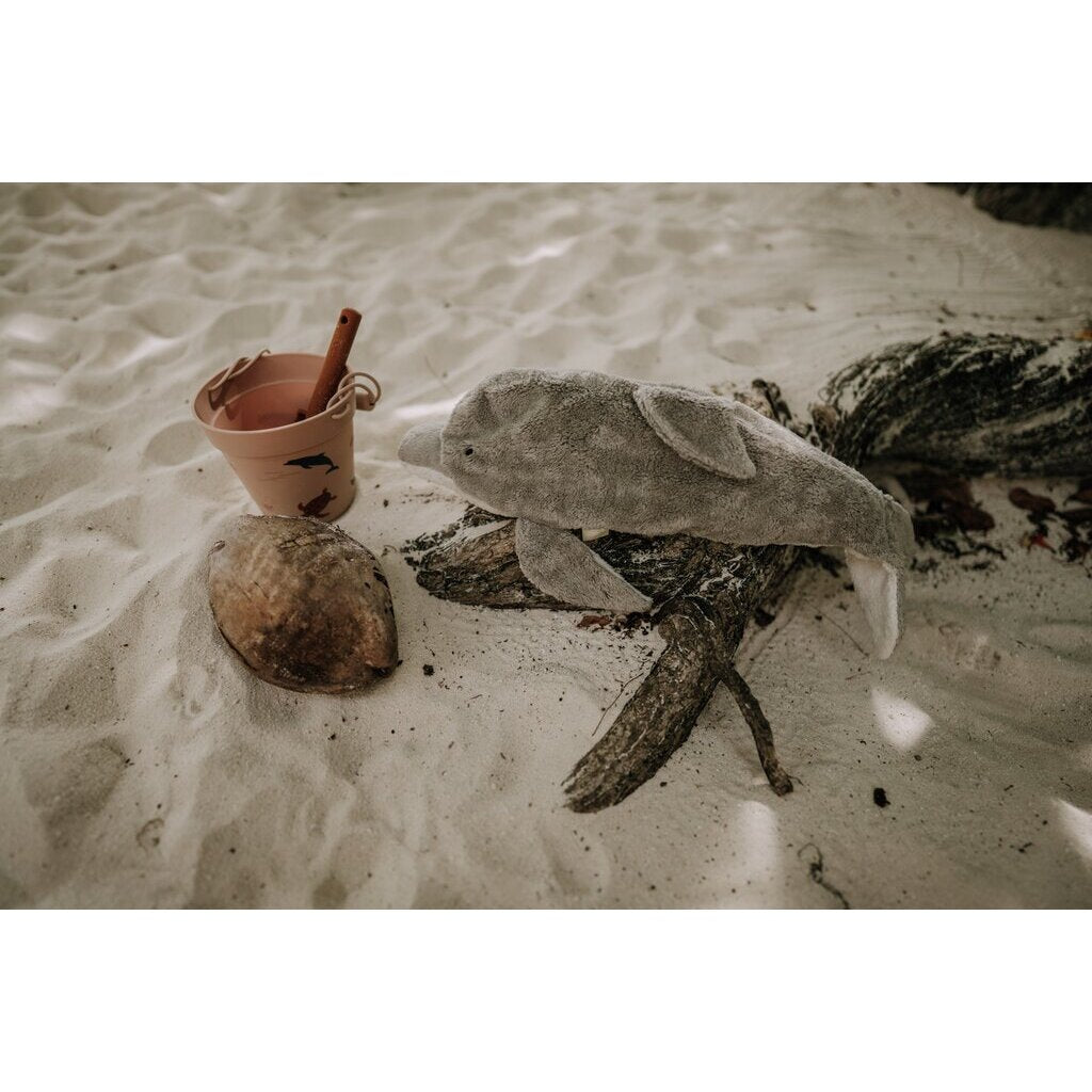 Delfin med varme/kjølepute - stor