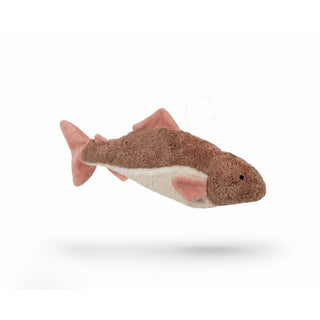 Fisk med varme/kjølepute - rosa - liten