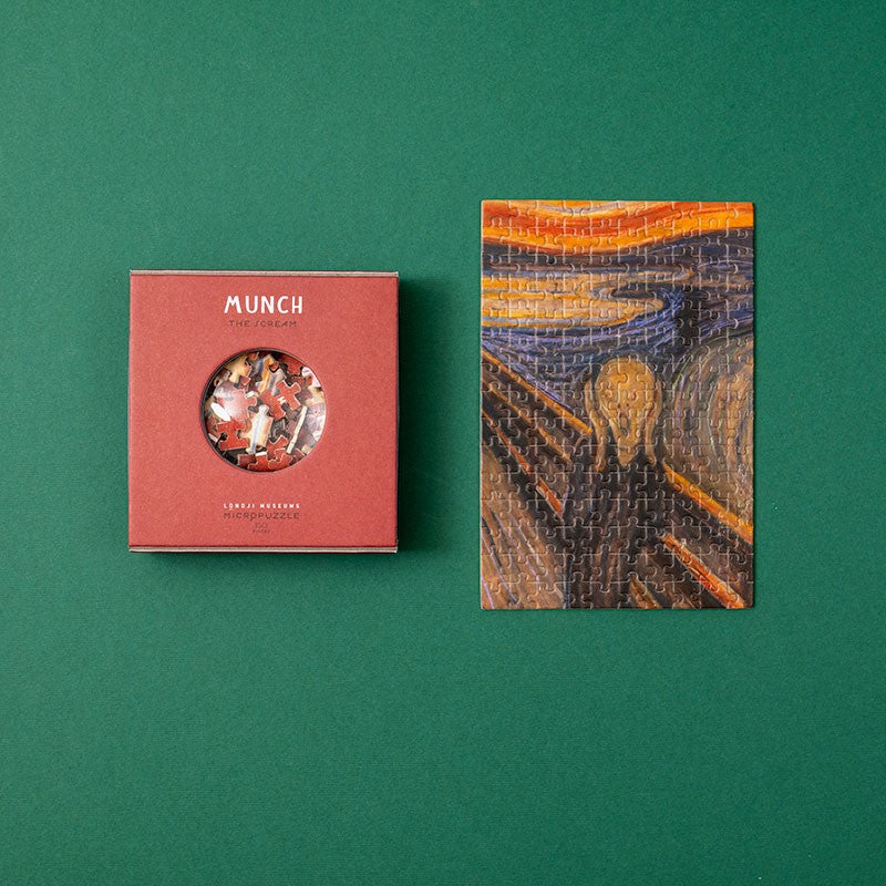 Zoom puslespill - Scream