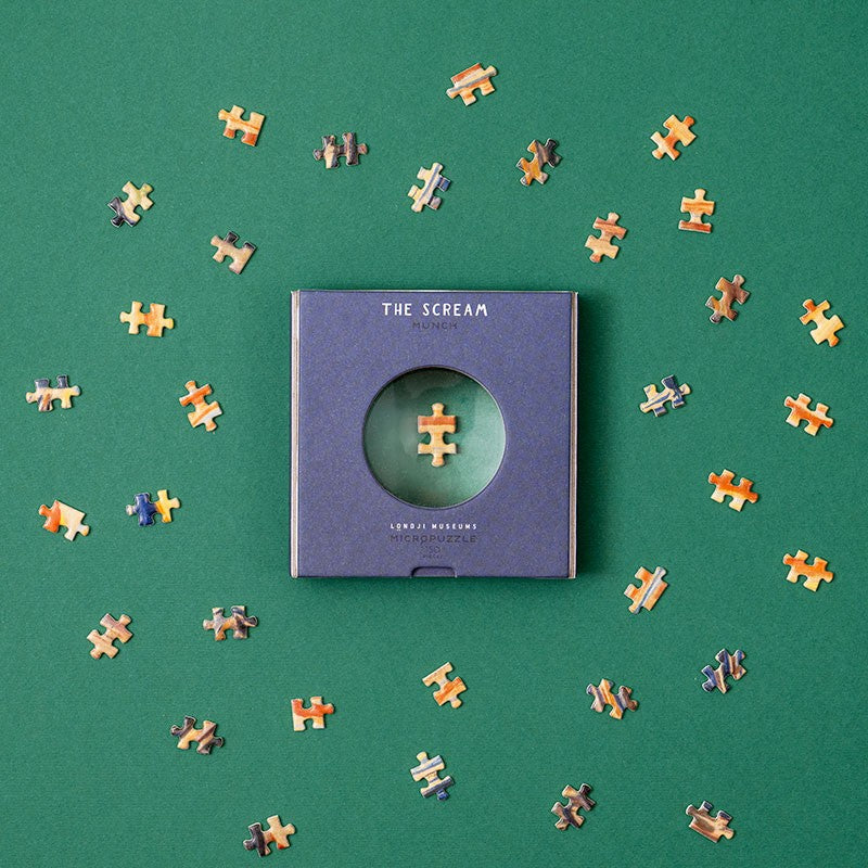 Zoom puslespill - Scream