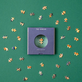 Zoom puslespill - Scream