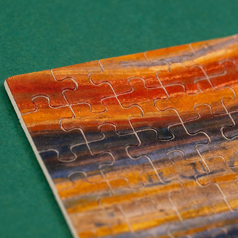 Zoom puslespill - Scream