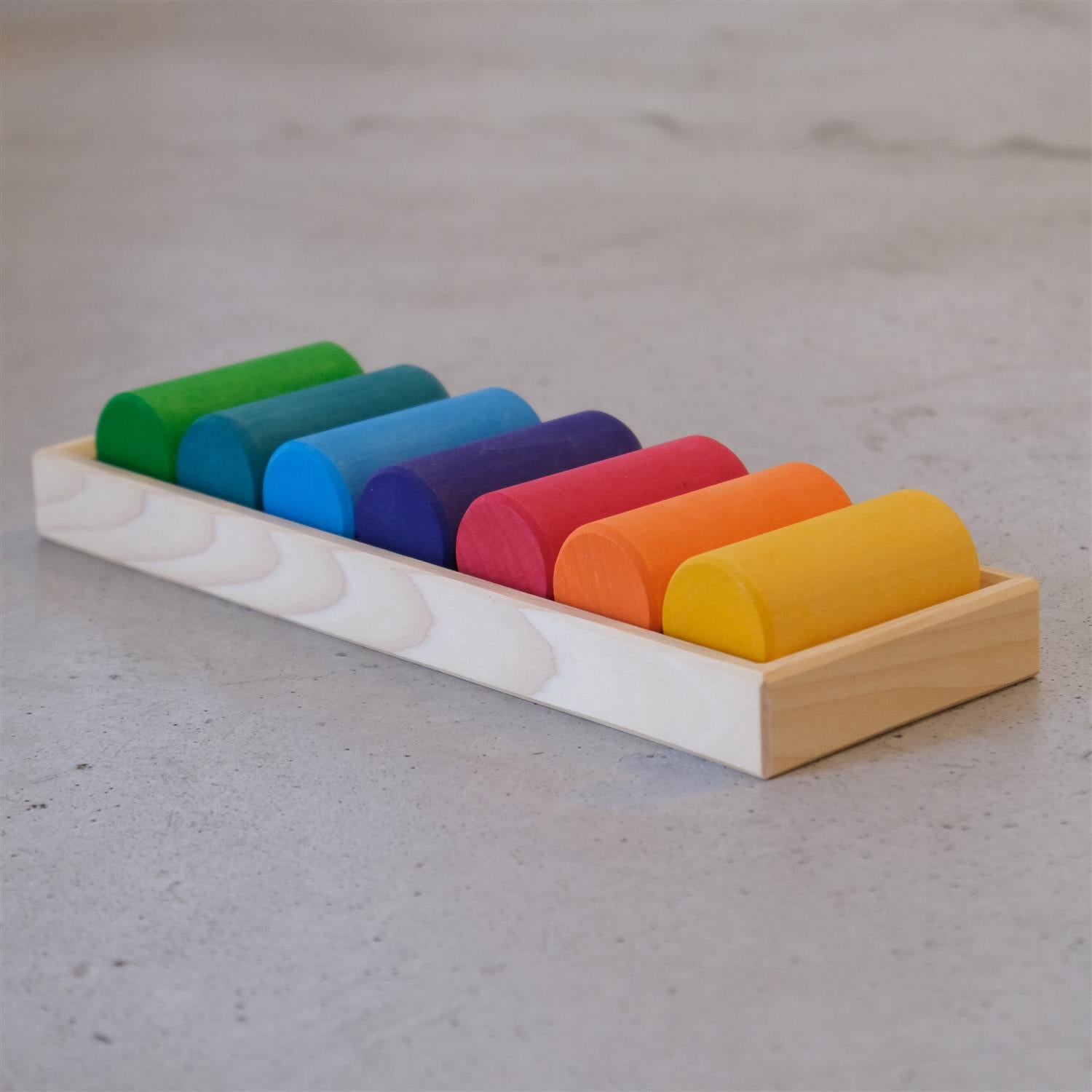 Samlesett - klosser i brett