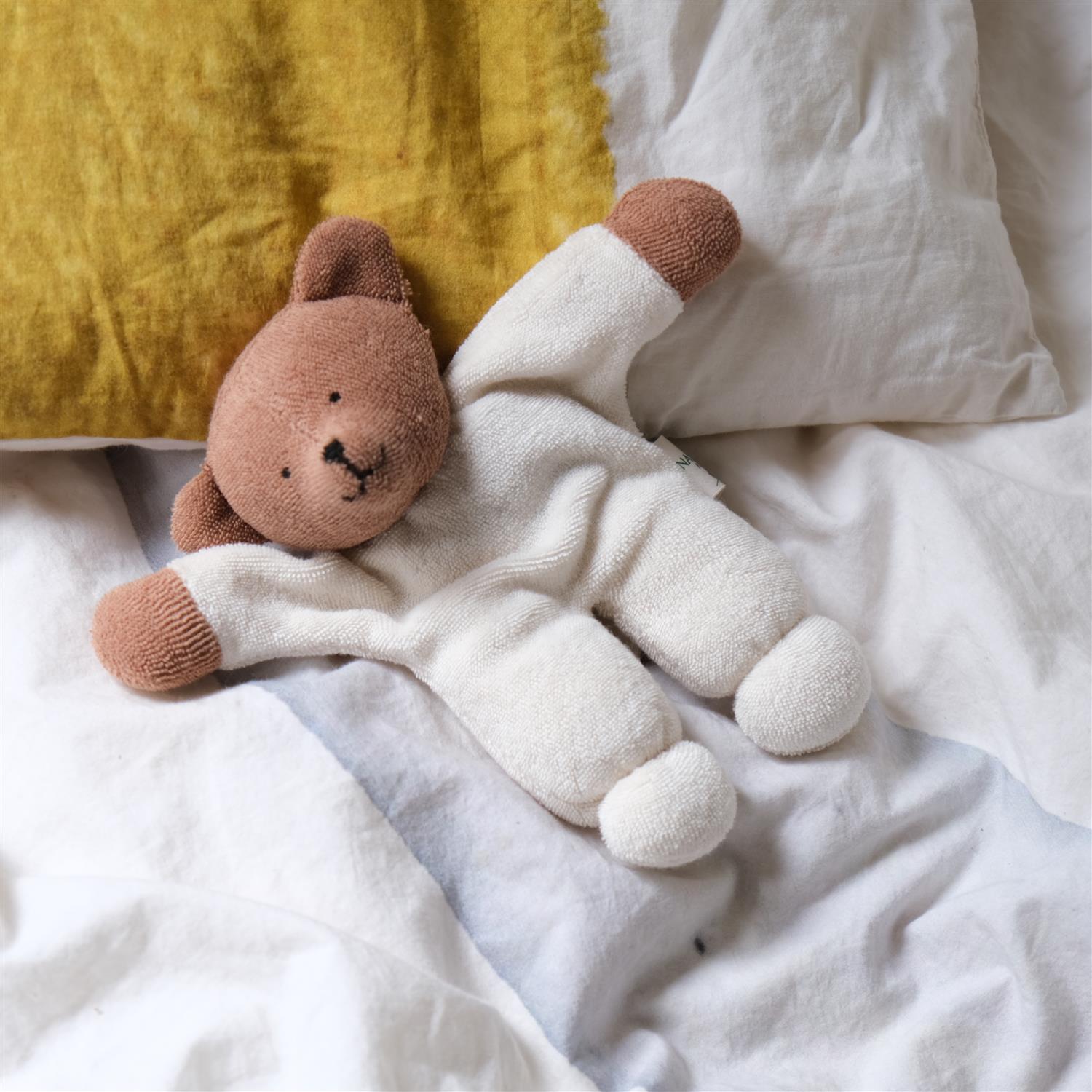 Bamse med rangle - 22cm