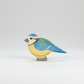 Blue tit – kjølig grå-hvit studiobakgrunn