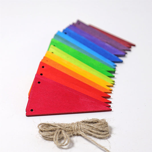Trevimpler - regnbuens farger