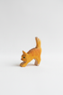 Cat small head low