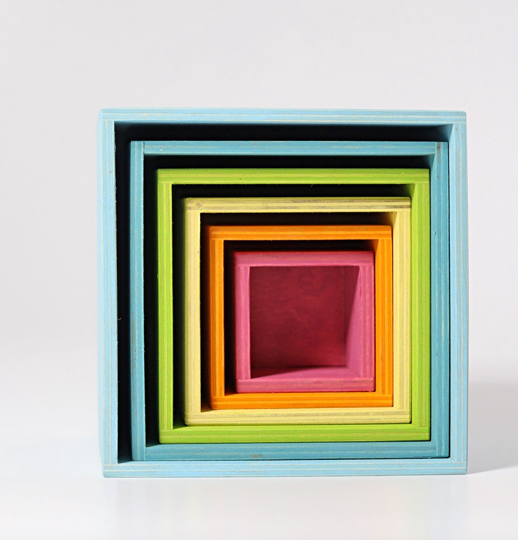 Stort sett med esker - pastell