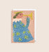 Rosa engel - mini julekort fra Holsen Studio