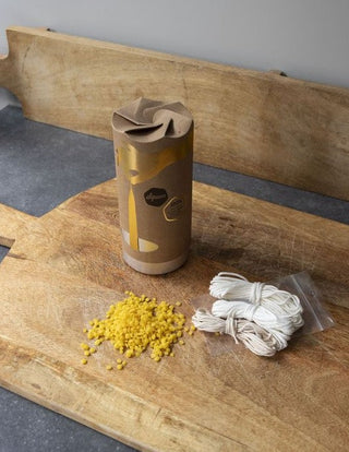 DIY sett til bivokslyslaging