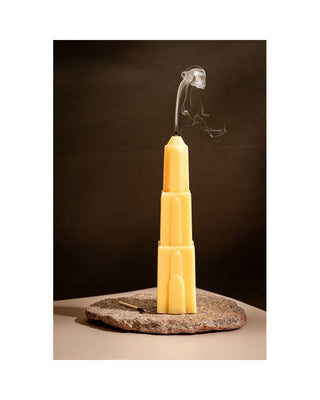 Domkirke lys 20cm - bivoks