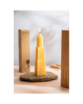 Domkirke lys 20cm - bivoks