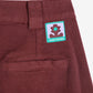 Pleated Twill Wide-Leg Pants