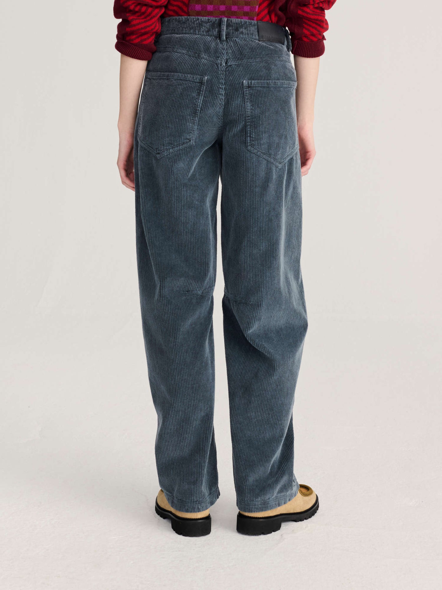 Corduroy Barrel Trousers