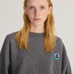 Lilac Tag Relaxed Sweatshirt
