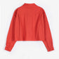 Vibrant Flower Embroidery Poplin Shirt