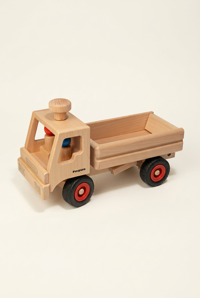 Dumper med senket lasteplan