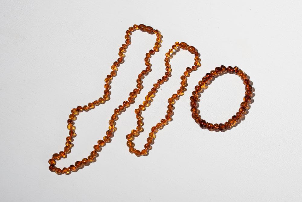 Caramel armbånd voksen (18cm)