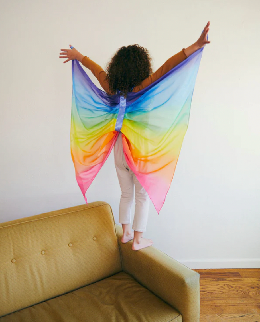 Silkevinger - regnbue