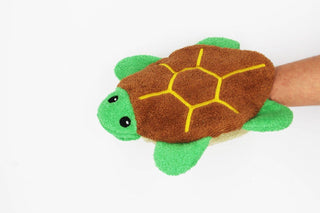 Øko vaskeklut - stor grønn skilpadde