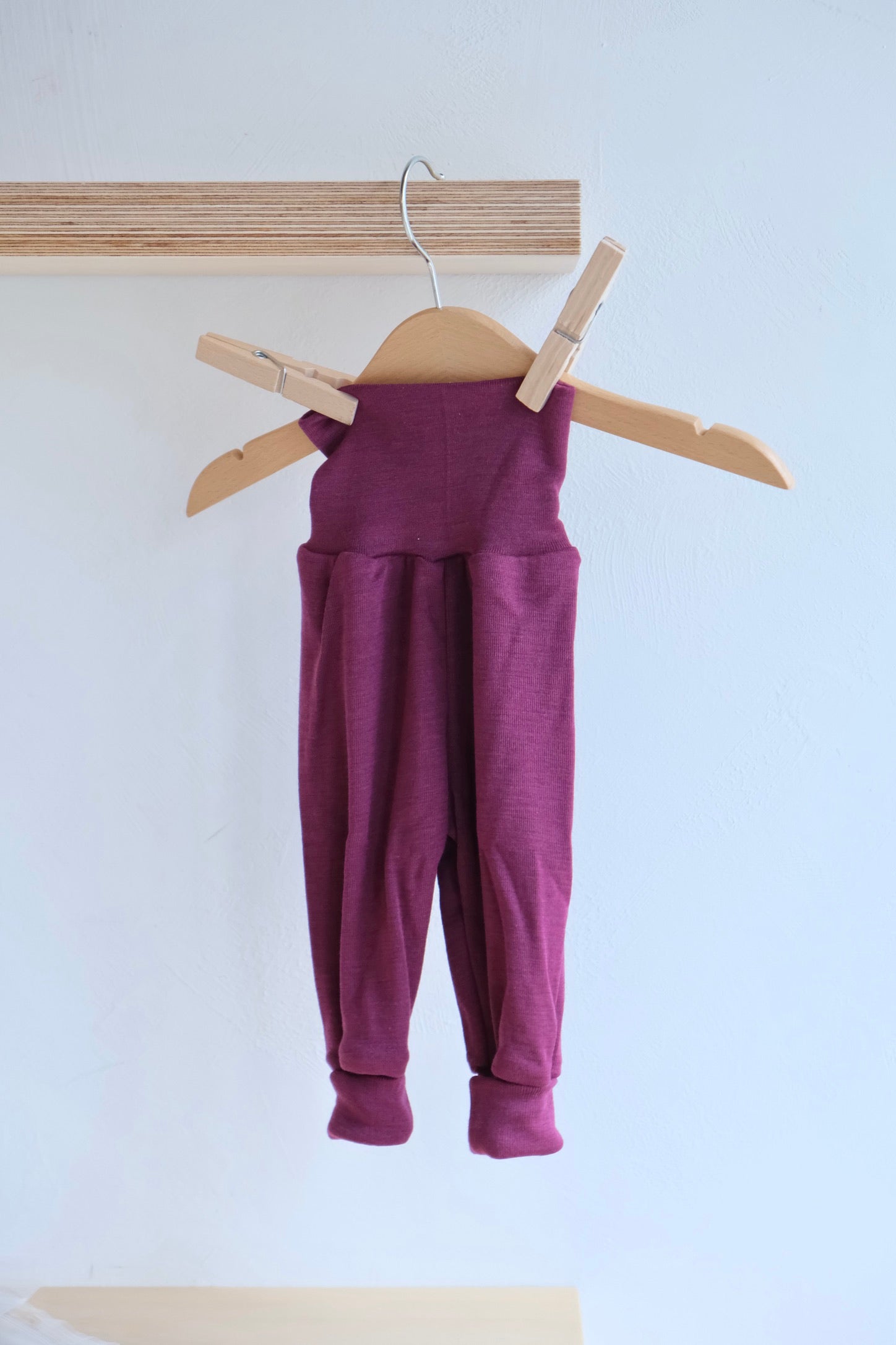 Baby bukse ull/silke