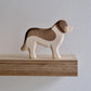 St. Bernhard dog - trefigur