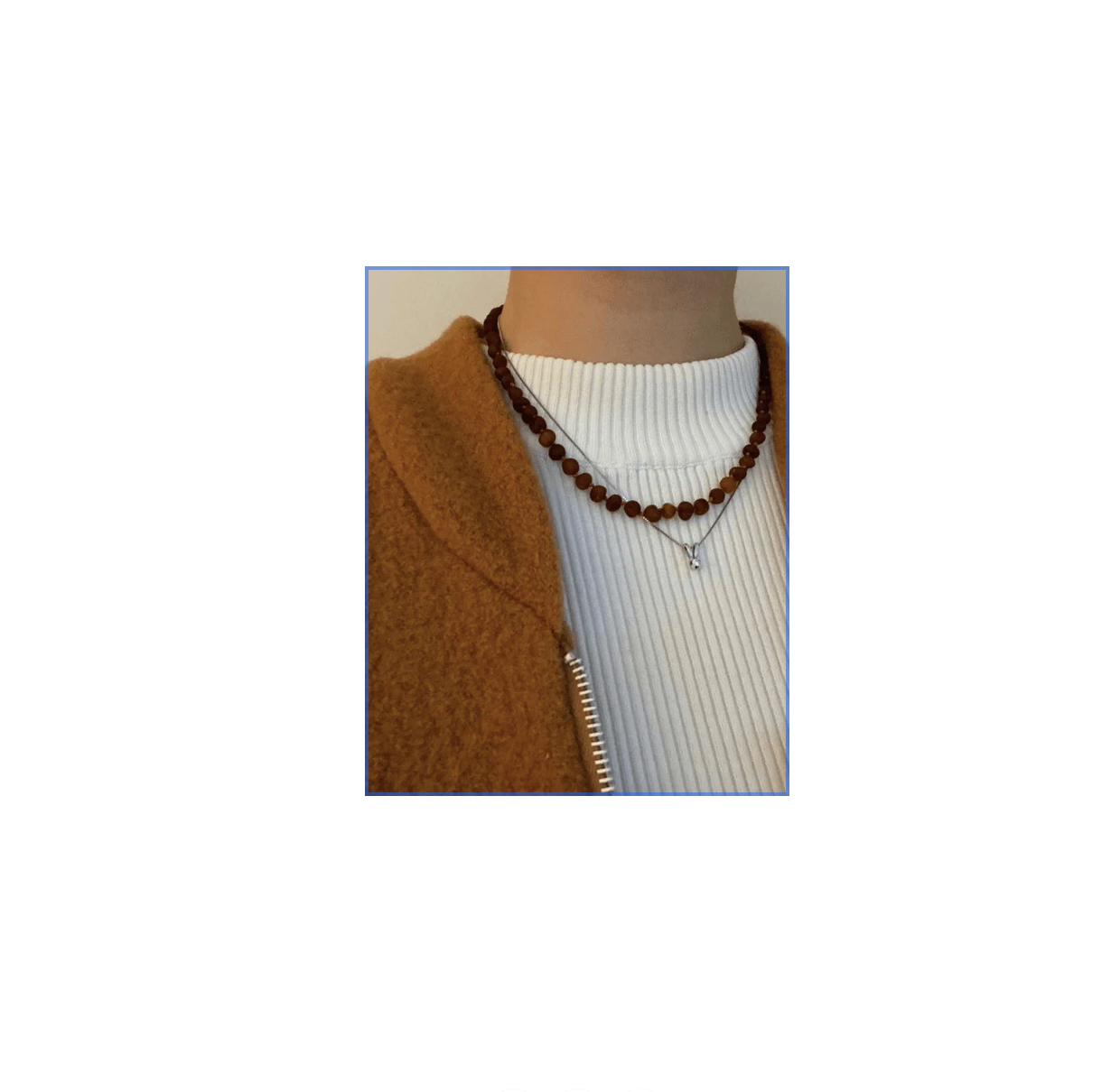 Raw Caramel smykke voksen