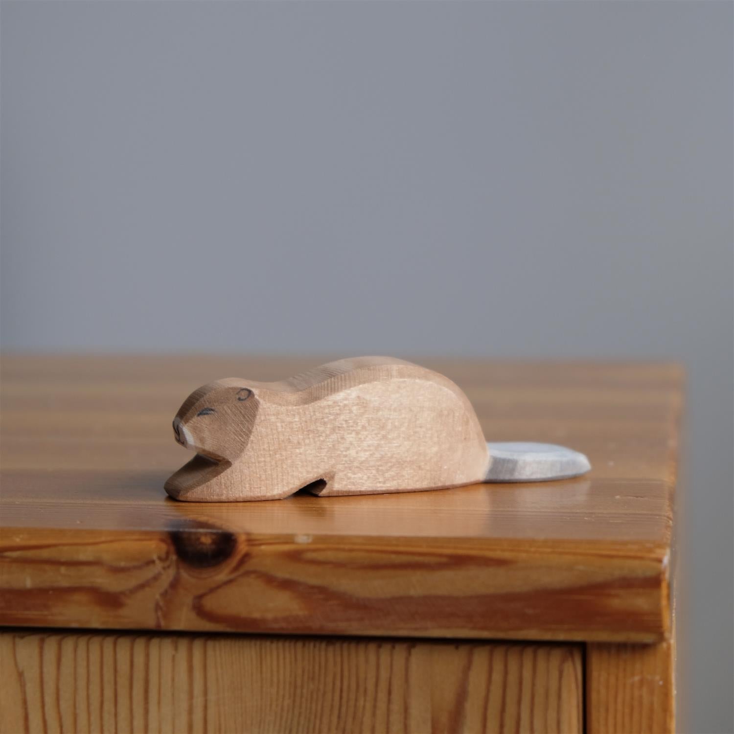 Beaver lying - trefigur