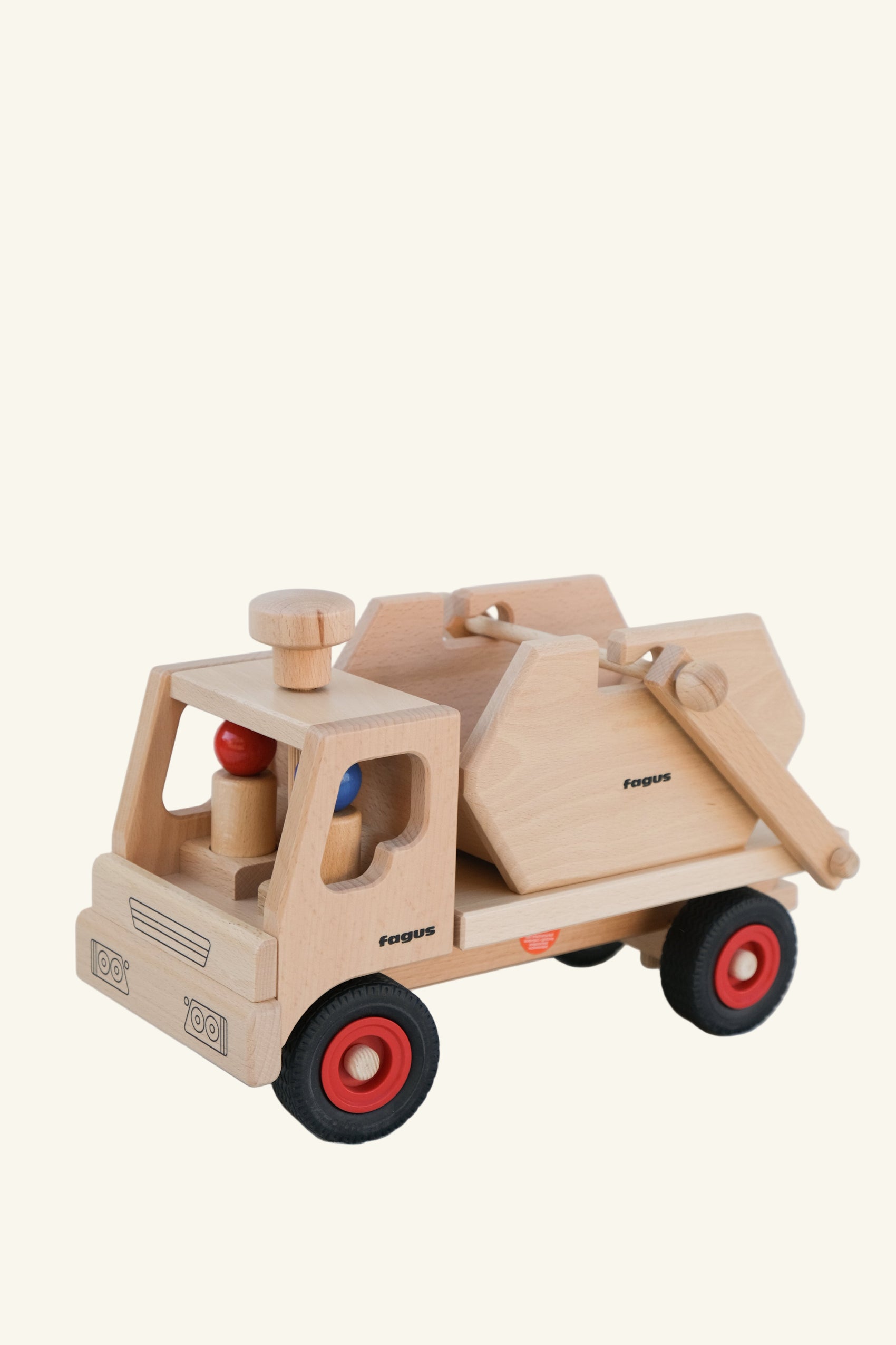 Lastebil med konteiner