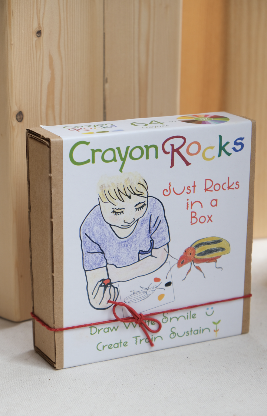 64 stk -Crayon Rocks i økologisk soyavoks