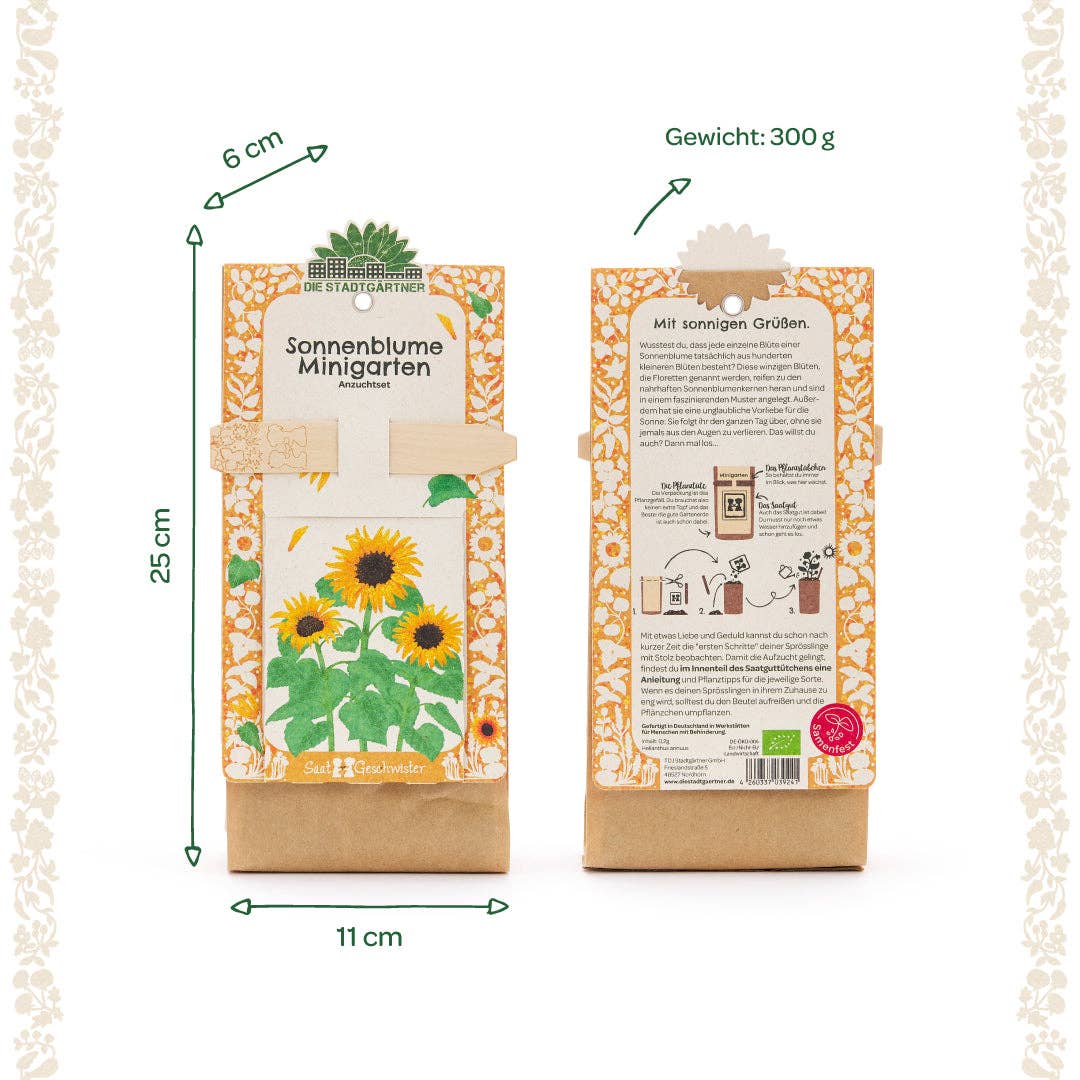 Mini hage - solsikke